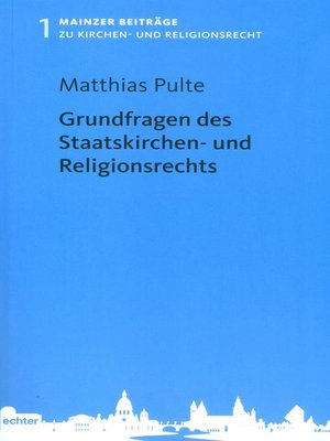 cover image of Grundfragen des Staatskirchen- und Religionsrechts